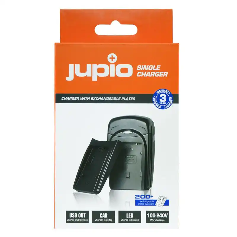 jupio-single-charger_2 Jupio Single Charger & Charge Plate - Afbeelding 1