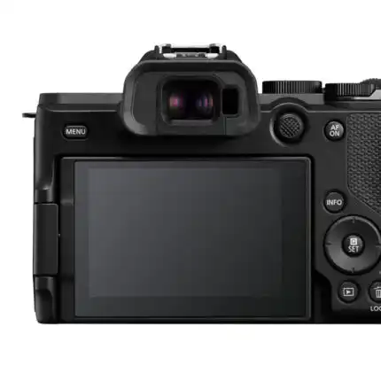 EOS R8 Mark II full-frame systeemcamera in de hand
